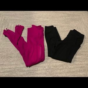 2 pairs Fabletics Leggings